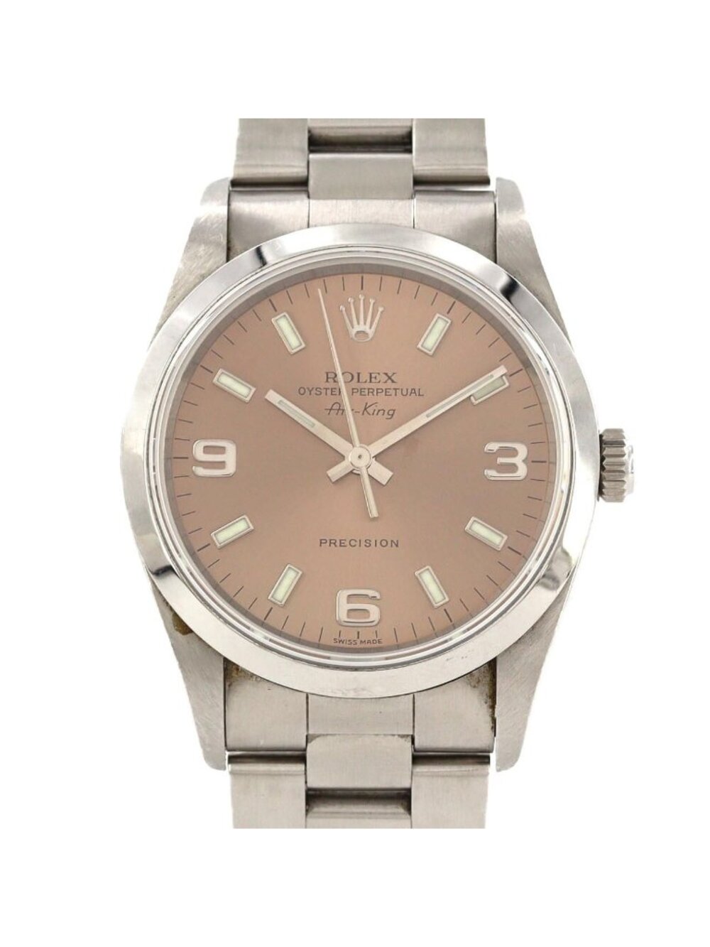 Rolex Air King SS Automatic P Number Watch
